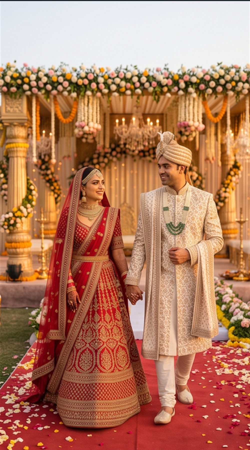 Aayush & Ananya walking together